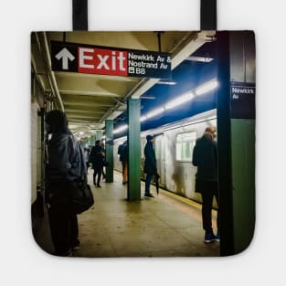 Brooklyn Subway, New York City Tote