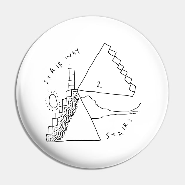 Stairway 2 Stairs Pin by wiwitaek