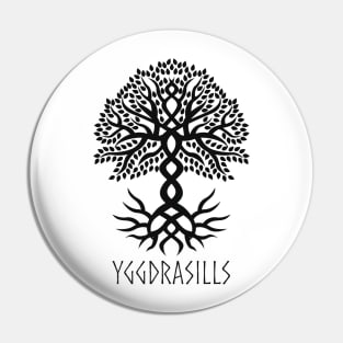 Yggdrasil The Tree of Life Pin