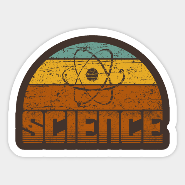 Vintage Science - Science - Sticker