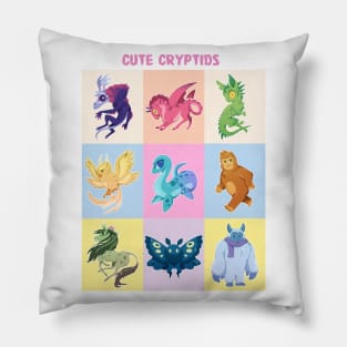 Cute Cryptids Pillow