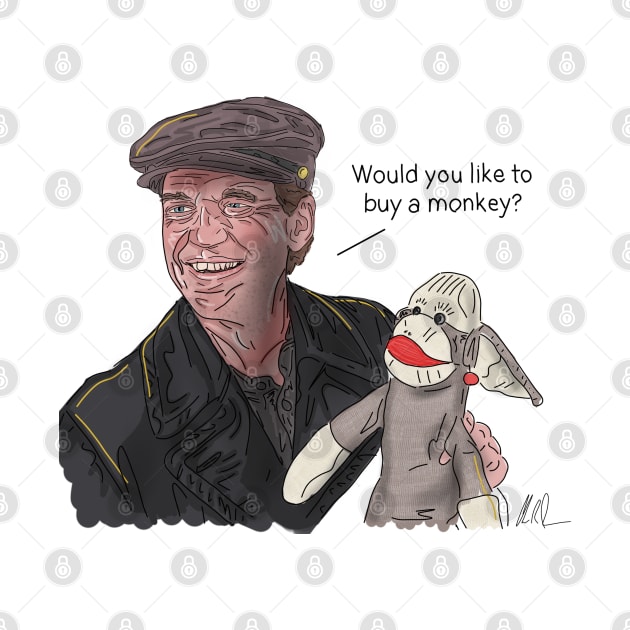 Cabin Boy: David Sells Monkeys by 51Deesigns