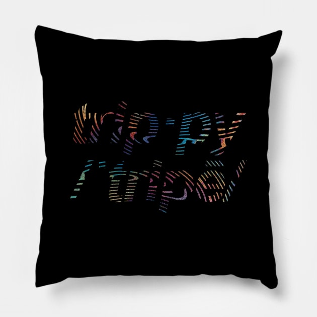 Trippy Pillow by grdibnz