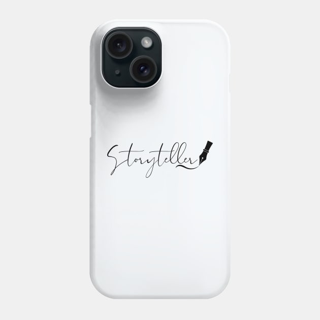 Storyteller Pen Phone Case by PetraKDesigns