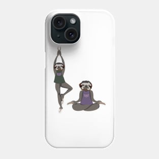 Everyday Sloths: Veda and Bea Phone Case