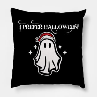 I Prefer Halloween Pillow