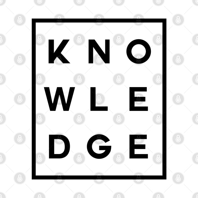 Knowledge Boxed (Black) by inotyler