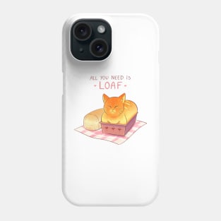 All You Need is Loaf - Orange Phone Case