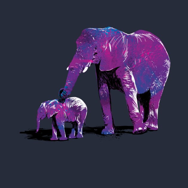 Elephant Momma by polliadesign