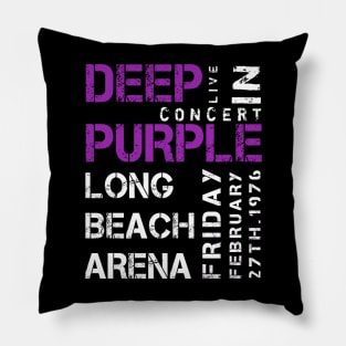 Deep purple Pillow