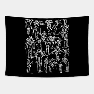 Gustav Mahler Conducting A Symphony Al Musician Tapestry