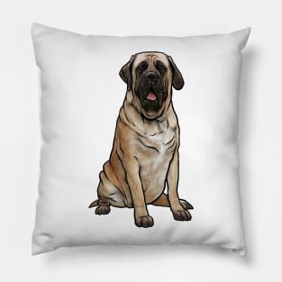 English Mastiff Dog Pillow