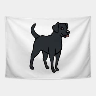 Black Labrador Retriever Tapestry