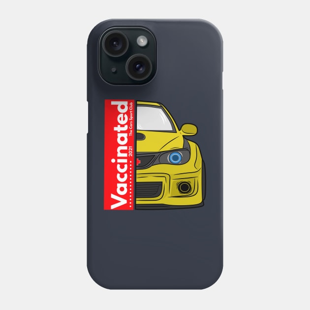 The Cars Sport Club Vaccinated Phone Case by AchioSHan