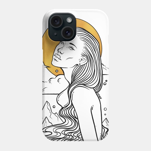 Mother Nature Phone Case by witskill