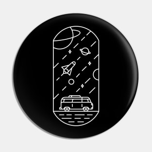 Space Travel 1 Pin