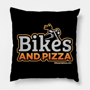 Bikes And Pizza Pillow