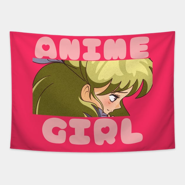 Manga Gifts - Anime Girl Tapestry by Murray's Apparel