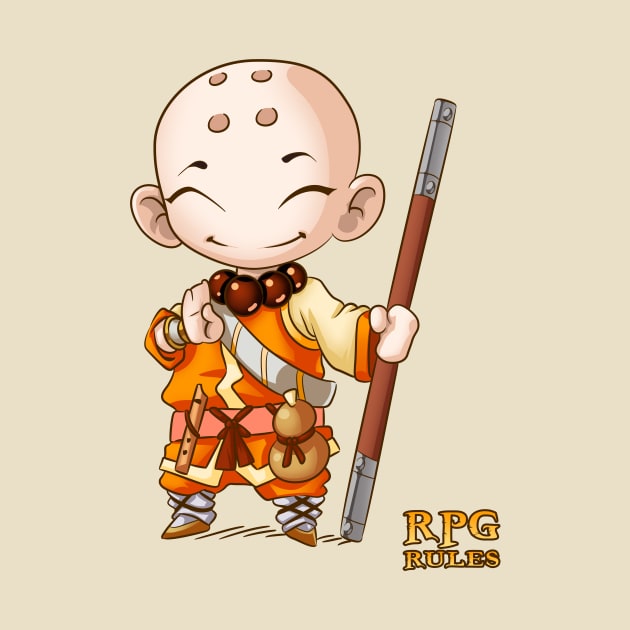 RPG Rules. Monk by MauroPeroni