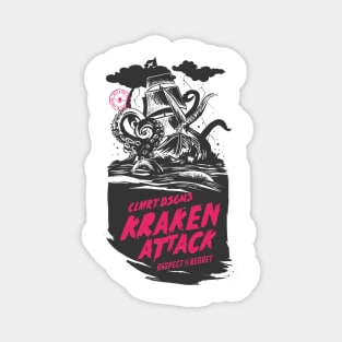 Kraken Attack Magnet