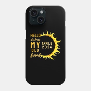 Hello Solar Eclipse My old Friend Phone Case