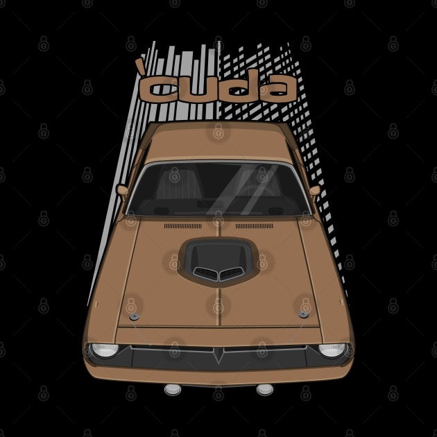 Plymouth Barracuda - Hemi Cuda - 1970 - Tan by V8social