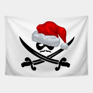 Pirate Santa Tapestry