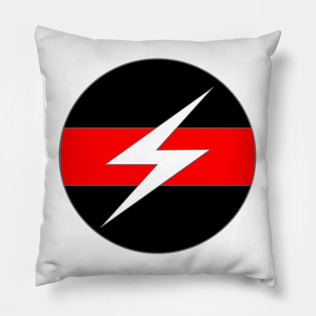 Throbbing Gristle. Pillow by OriginalDarkPoetry