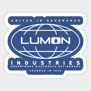 Severance Lumon Macrodata Refinement Sticker By