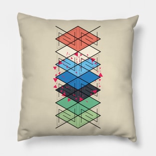 Fractal Pattern Pillow