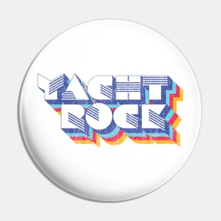 Psychedelic Fade Yacht Rock Party Boat Drinking print Pin