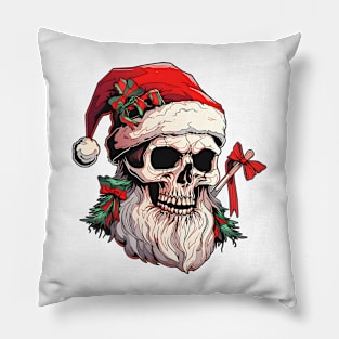 Christmas Celebration with a Skull Twist Pillow