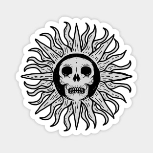 Sunny Skull III Magnet