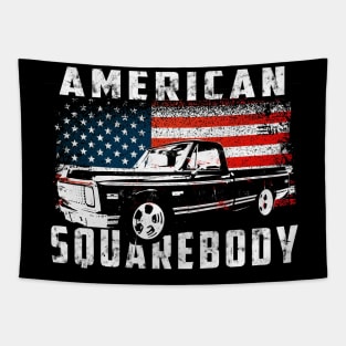 Chevrolet C10 K5 SquareBody 73-87 Chevy Truck Classic American C-10 Square Body Pickup Truck Tapestry