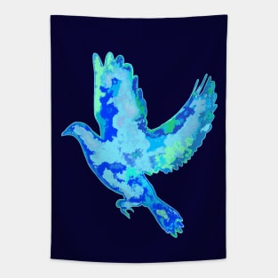 Earth Dove Silhouette Tapestry