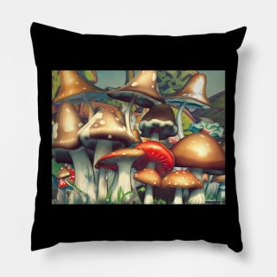 Shrooms Pillow