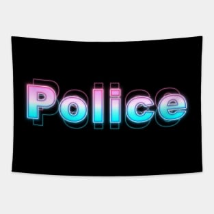 Police Tapestry