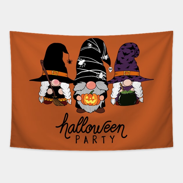 Halloween Tapestry by Myartstor 