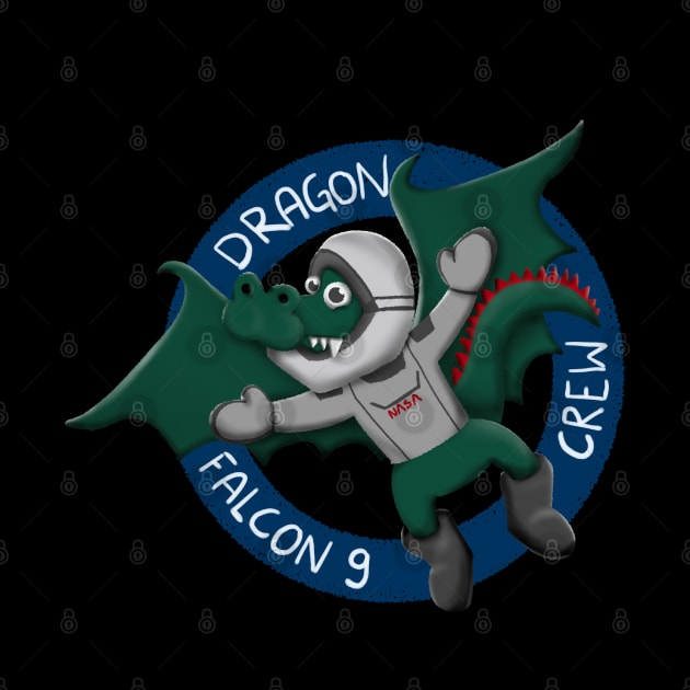 Falcon 9 Dragon Crew Kids Design by W.Pyzel