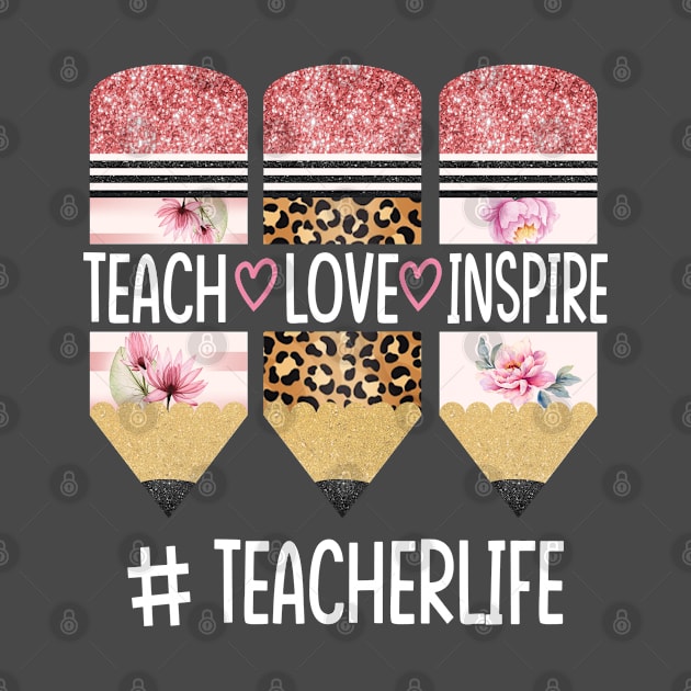 Teach Love Inspire by Sunset beach lover