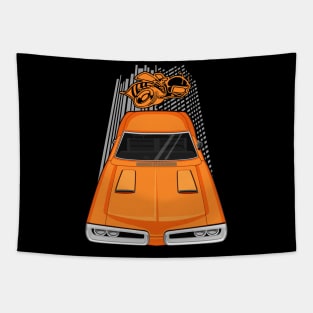 Dodge Coronet Super Bee 1970 - orange Tapestry