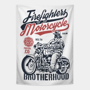 Firefighter Dad Tapestry