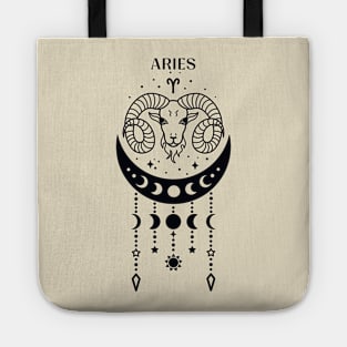 Aries star sign; gift for Aries; Aries birthday; Aries zodiac; Aries horoscope; Aries zodiac sign; April birthday Tote