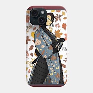 Red Bun Samurai Phone Case