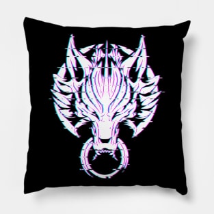 Glitch Fantasy Pillow