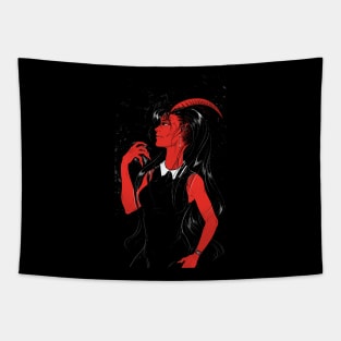 Evil girl Tapestry