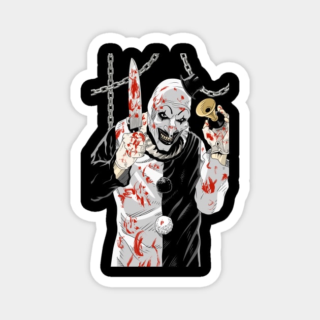 Art the Terrifier Magnet by ArtbyMyz