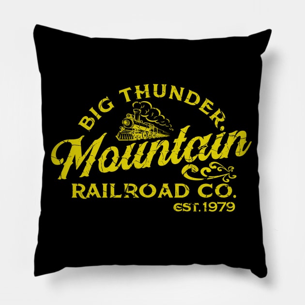 Big Thunder Company Pillow by PopCultureShirts