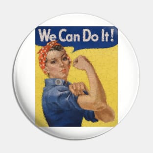 Low Poly We Can Do It! Pin