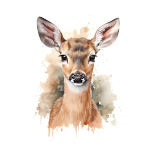 Watercolor Doe 2 T-Shirt